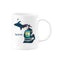 Michigan Coffee Mug, Michigan Is Home, MI Mug, Michigan Native, Michigan Pride, I'm From Michigan, Michigan Gift, Sublimated Design, MI Cup - Chase Me Tees LLC