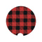 Car Coaster, Red Plaid, Plaid Car Coaster, Plaid Coaster, Red Buffalo Plaid, Car Accessories, Car Gift, Truck Coaster, Vehicle Accessories - Chase Me Tees LLC