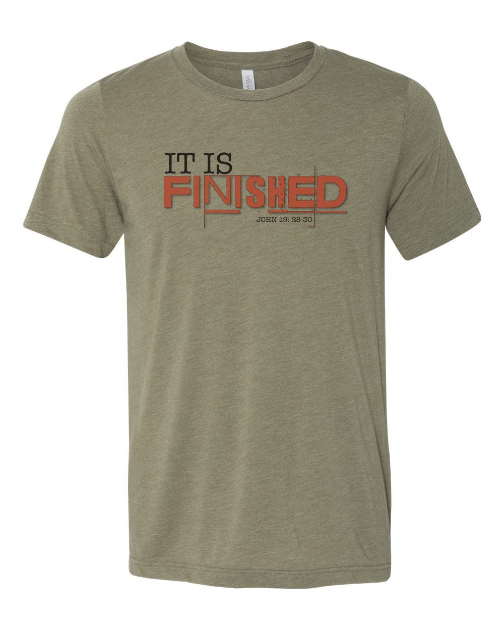 Christian Shirt, It Is Finished, Easter Shirt, It Is Finished Shirt, Religious T-shirt, Unisex Fit, Sublimated Design, Christian Gift - Chase Me Tees LLC