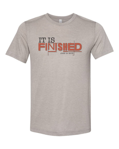Christian Shirt, It Is Finished, Easter Shirt, It Is Finished Shirt, Religious T-shirt, Unisex Fit, Sublimated Design, Christian Gift - Chase Me Tees LLC