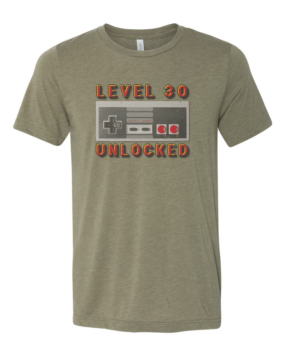 30th Birthday Shirt, Level 30 Unlocked, Gamer Birthday Shirt, Nerd Shirt, Gamer Shirt, Birthday Shirt For Him, Unisex Fit, Gamer Party Shirt - Chase Me Tees LLC