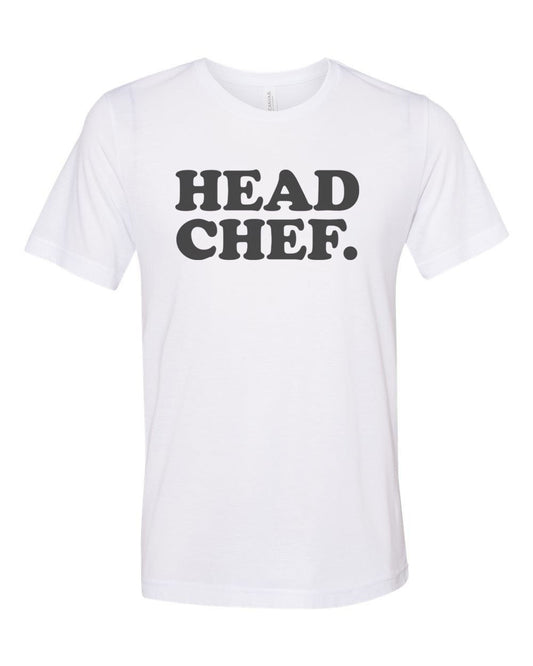 Chef Shirt, Head Chef, Gift For Chef, Chef Gift, Unisex Fit, Sublimated Design, Culinary Shirt, Cooking Shirt, Culinary Graduate, BBQ Shirt - Chase Me Tees LLC