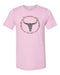 Cow Skull Shirt, Barbwire Skull, Patriotic Shirt, Cowboy Shirt, Boho Shirt, Unisex Fit, Sublimated Design, Skull Shirt, Patriotic Skull - Chase Me Tees LLC