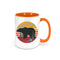 Bear Coffee Mug, Bear Sun, Rustic Mugs, Bear Lover, Gift For Bear Hunter, Bear Gift, Hunting Coffee Mug, Bear Cup, Sublimated Design - Chase Me Tees LLC