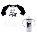 Horseback Riding Gift, Horse Sippy Bundle, Kids Horse Shirt, Toddler Horse Shirt, Shirt And Sippy Cup, Horse Birthday, Toddler Sippy Cup - Chase Me Tees LLC