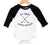 Hockey Onesie, My First Hockey Season, Baby Shower Gift, Baby Announcement, 1st Hockey Season, Hockey Bodysuit, Baby Hockey Outfit, Raglan - Chase Me Tees LLC