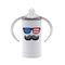 America Sippy Cup, American Glasses And Mustache, Toddler Sippy Cup, Merica Sippy Cup, Kids 4th Of July Cup, Patriotic Sippy Cup, Sublimated - Chase Me Tees LLC