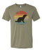 River Otter Shirt, Otter Sunset, Otter Gift, Sublimated Design, River Shirt, Sunset T-shirt, Animal Apparel, Gift For Him, Otter Lover - Chase Me Tees LLC