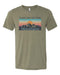 Mountain Shirt, Take Me To The Mountains, Mountain Vacation, Vacation In The Mountains, Unisex Fit, Sublimated Design, Mountain T Shirt - Chase Me Tees LLC