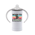Snowboarding Sippy Cup, Born To Shred, Baby Snowboard Gift, Infant Snowboard Cup, Winter Sports, Baby Skiing Cup, Sports Sippy Cups, Ski - Chase Me Tees LLC