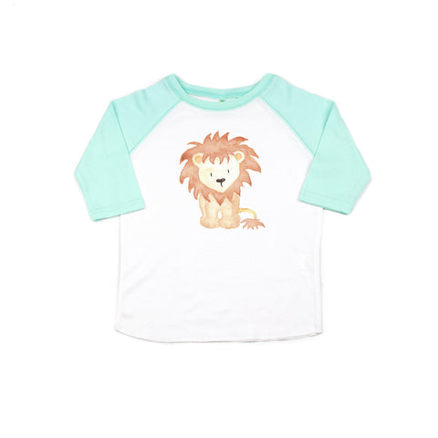 Toddler Lion Shirt, Water Color Lion, Lion Shirt, Lion T-shirt, Kid's Lion Shirt, Kid's Birthday Shirt, Children's Apparel, Kid's Safari Tee - Chase Me Tees LLC