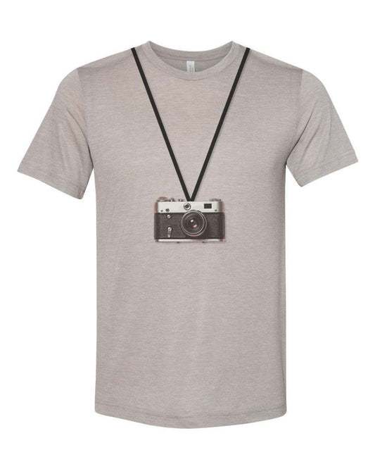 Photographer Shirt, Camera, Camera Shirt, Gift For Photographer, Unisex Fit, Sublimated Design, Gift For Her, Vintage Camera, Photography - Chase Me Tees LLC