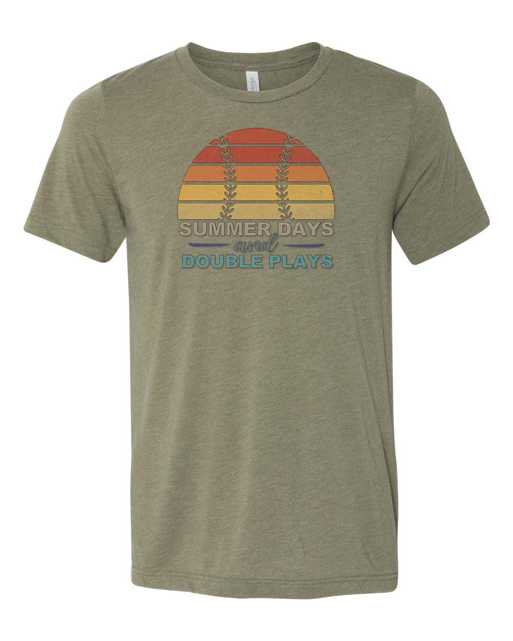 Baseball Shirt, Summer Days And Double Plays, Summer Shirt, Unisex Fit, Sublimated Design, Sports Apparel, Baseball Gift, Baseball Mom Shirt - Chase Me Tees LLC